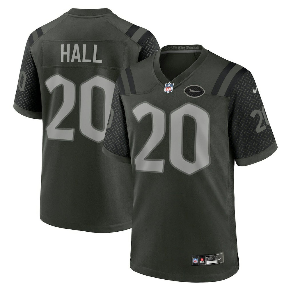 Breece Hall New York Jets 2025 Rivalries Collection Game Jersey Gotham Green - Nike
