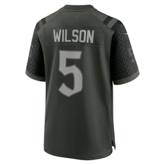 Garrett Wilson New York Jets 2025 Rivalries Collection Game Jersey Gotham Green - Nike