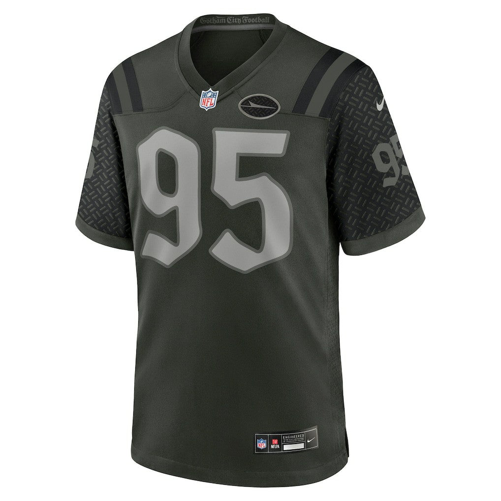 Quinnen Williams New York Jets 2025 Rivalries Collection Game Jersey Gotham Green - Nike