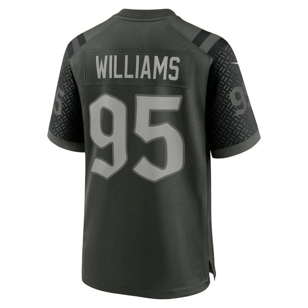 Quinnen Williams New York Jets 2025 Rivalries Collection Game Jersey Gotham Green - Nike
