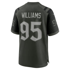 Quinnen Williams New York Jets 2025 Rivalries Collection Game Jersey Gotham Green - Nike