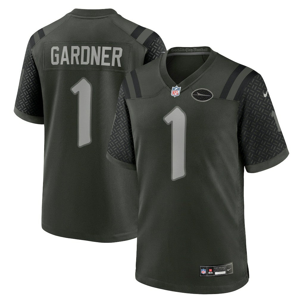 Ahmad Sauce Gardner New York Jets 2025 Rivalries Collection Game Jersey Gotham Green - Nike