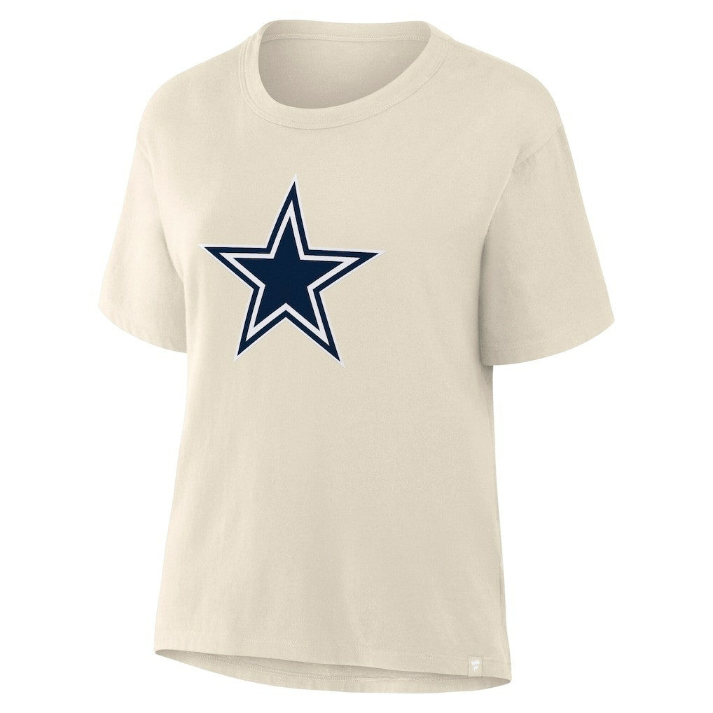 Dallas Cowboys Women's Dove Legacy T-Shirt Cream - Fanatics