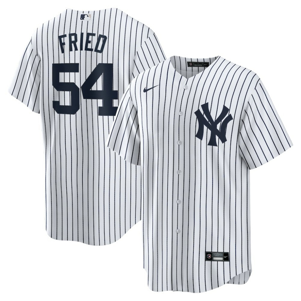 Max Fried New York Yankees Nike Home Replica Player Jersey - White | MLB Jerseys