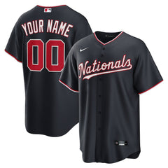 Washington Nationals Nike Alternate Custom Replica Jersey for sale