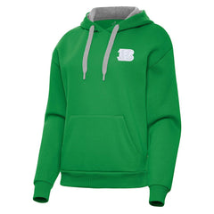 Cincinnati Bengals Antigua Women's St. Patrick's Day Victory Pullover Hoodie Kelly Green - NFL