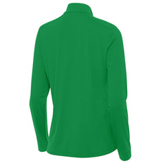 Pittsburgh Steelers Antigua Women's St. Patrick's Day Intent Quarter-Zip Performance Top Kelly Green - NFL