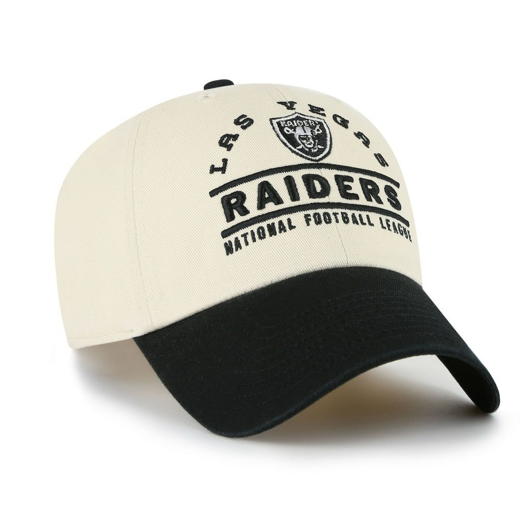 Las Vegas Raiders '47 Windham Clean Up Adjustable Hat Natural - 47 brand