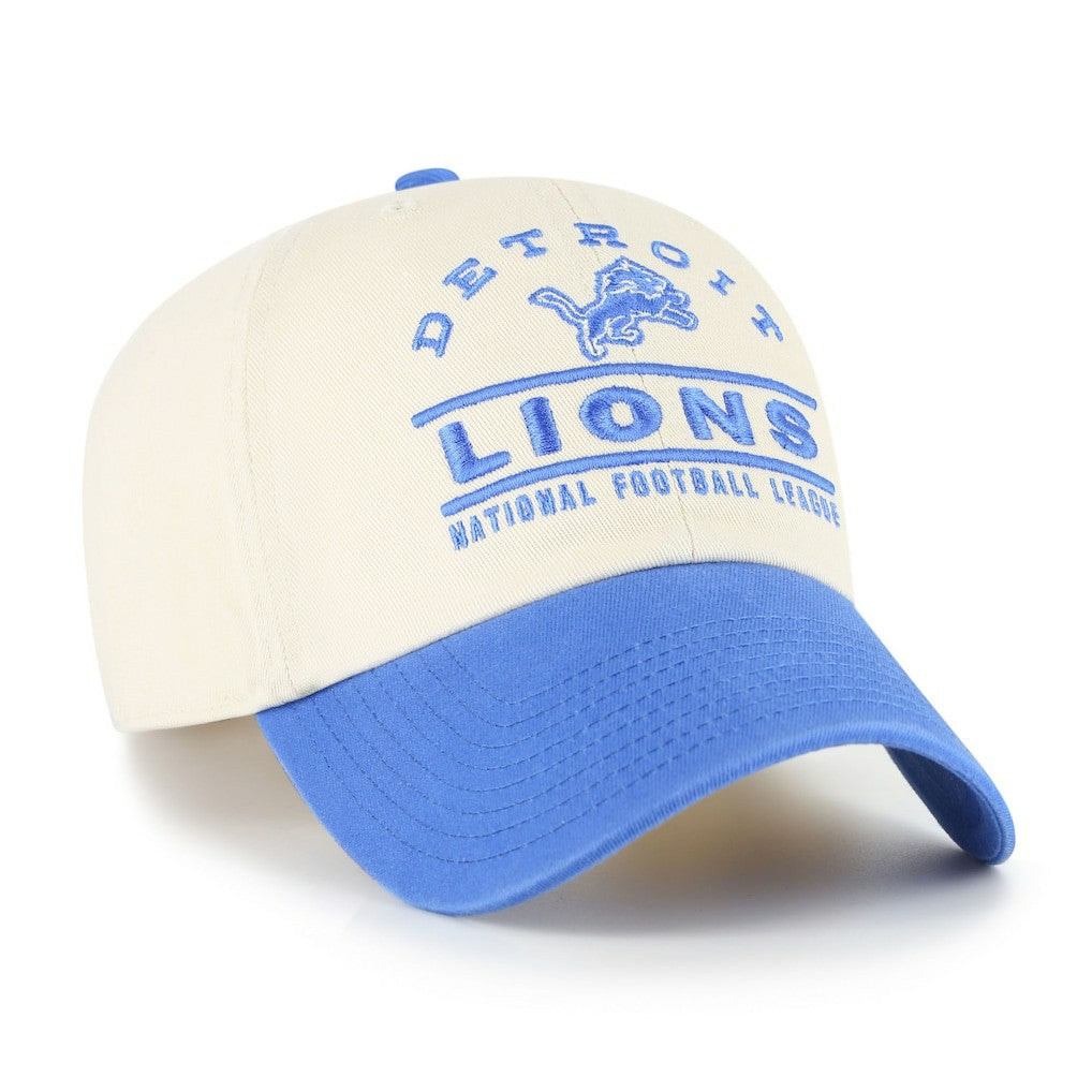 Detroit Lions '47 Windham Clean Up Adjustable Hat Natural - 47 brand