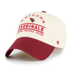 Arizona Cardinals '47 Windham Clean Up Adjustable Hat Natural - 47 brand