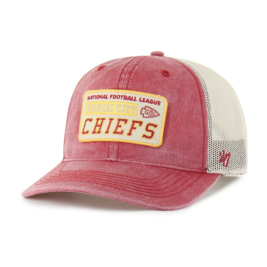Kansas City Chiefs '47 Canteen Relaxed Trucker Adjustable Hat Red - 47 brand