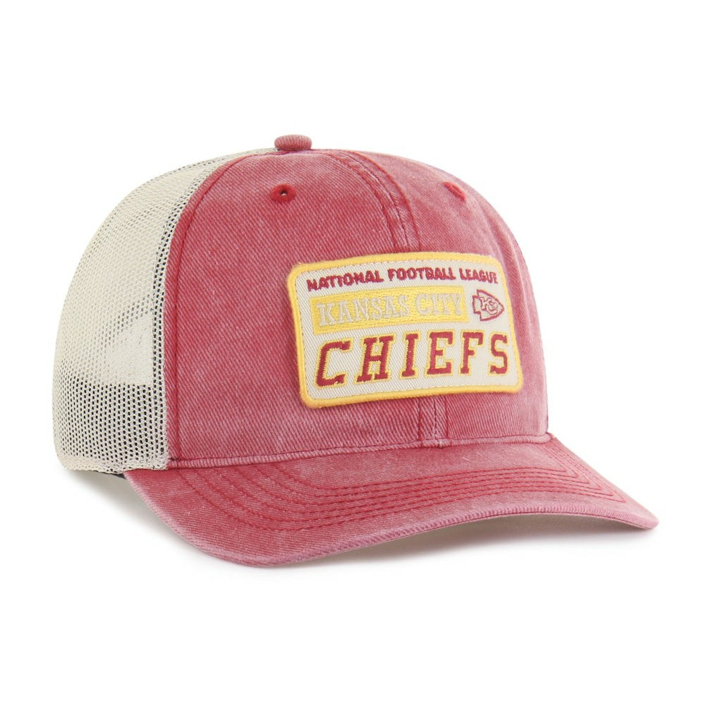 Kansas City Chiefs '47 Canteen Relaxed Trucker Adjustable Hat Red - 47 brand