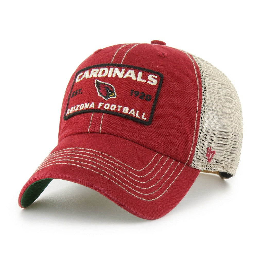 Arizona Cardinals '47 Wabash Trucker Clean Up Adjustable Hat Cardinal - 47 brand