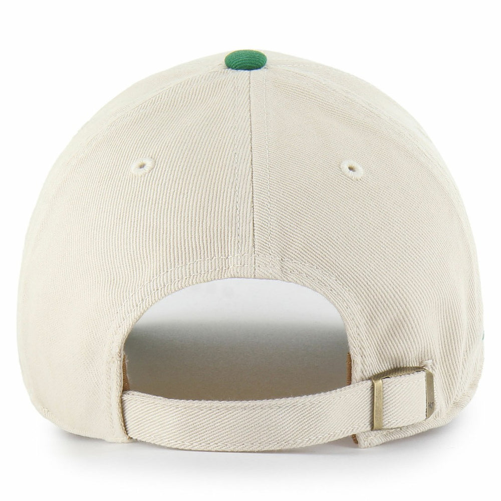 New York Jets '47 Fairfield MVP Throwback Adjustable Hat Cream/Kelly Green - 47 brand