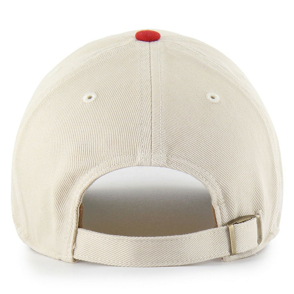 San Francisco 49ers '47 Fairfield MVP Throwback Adjustable Hat Cream/Scarlet - 47 brand
