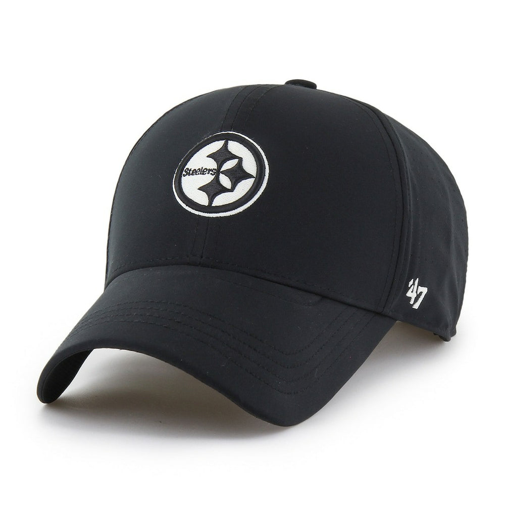 Pittsburgh Steelers '47 Vent MVP Adjustable Hat Black - 47 brand