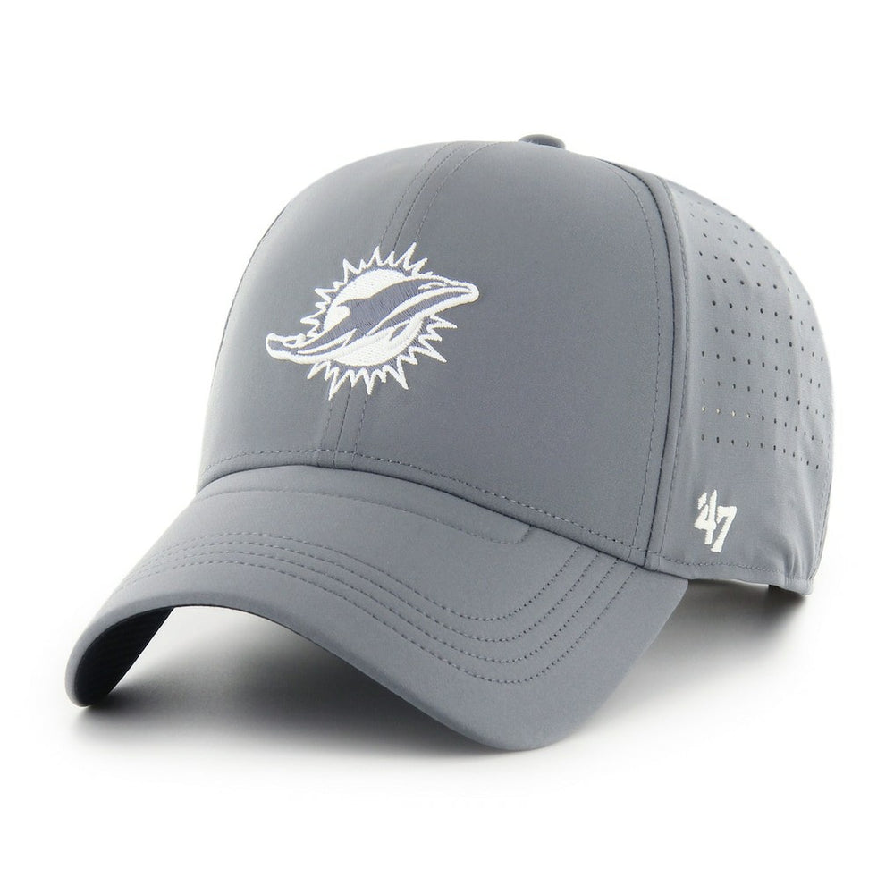 Miami Dolphins '47 Vent MVP Adjustable Hat Gray - 47 brand