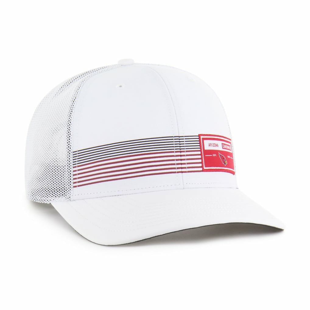 Arizona Cardinals '47 Rangefinder Trucker Adjustable Hat White - 47 brand