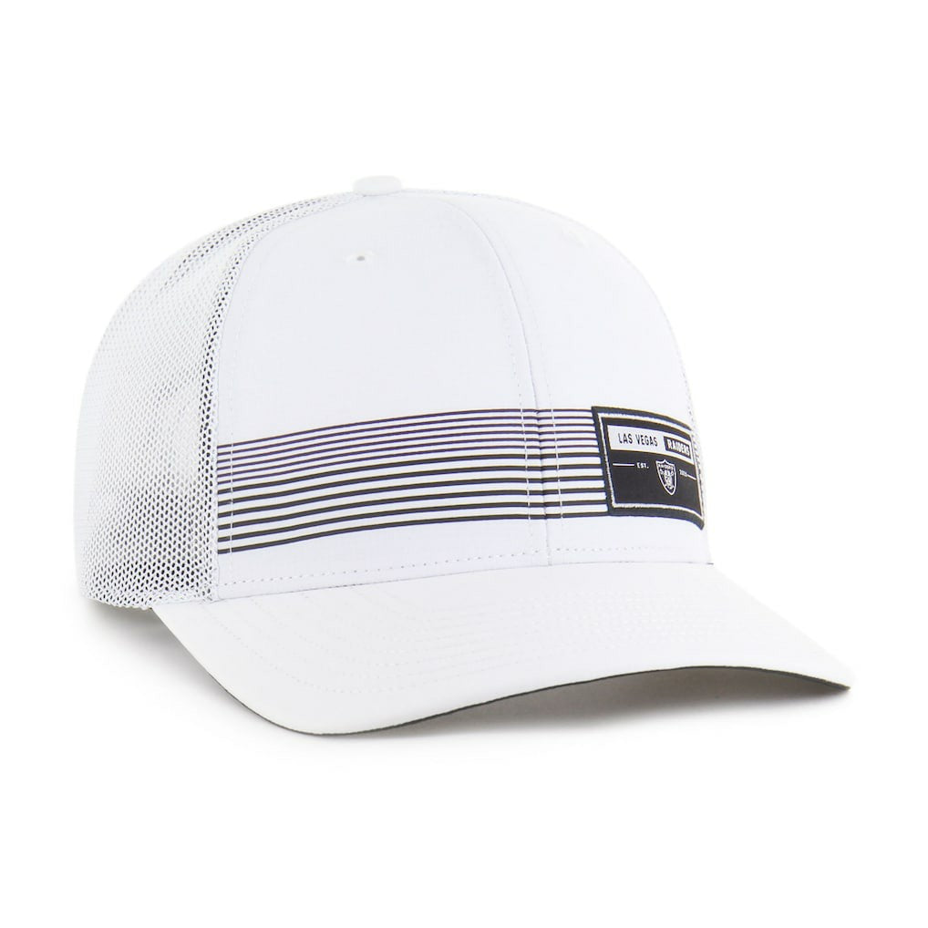 Las Vegas Raiders '47 Rangefinder Trucker Adjustable Hat White - 47 brand