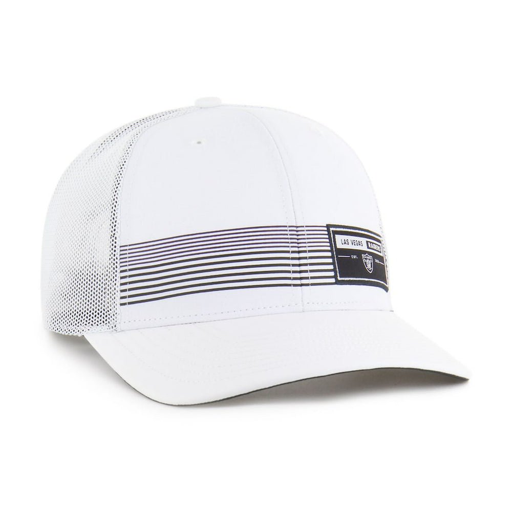 Las Vegas Raiders '47 Rangefinder Trucker Adjustable Hat White - 47 brand