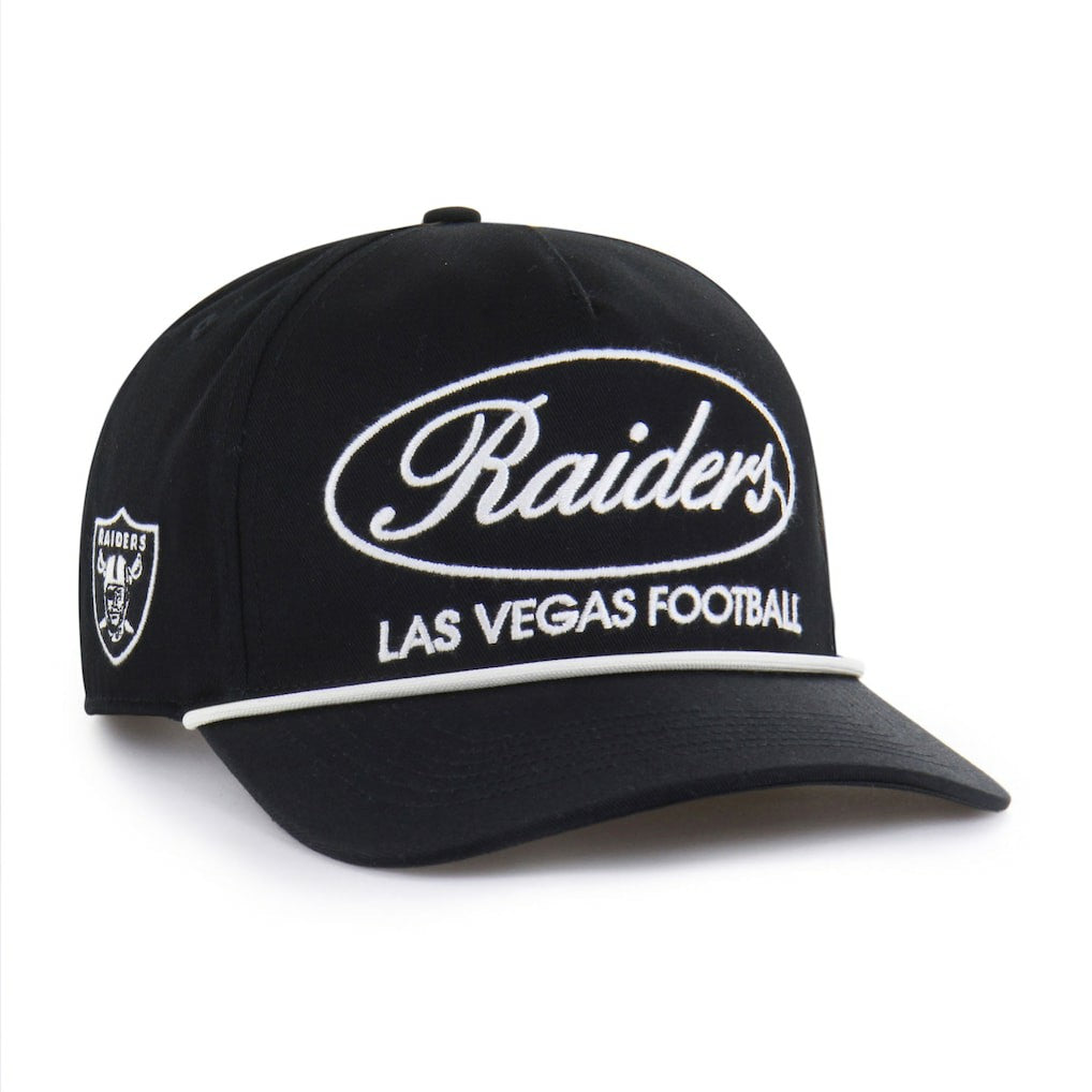 Las Vegas Raiders '47 Foundational Hitch Adjustable Hat Black - 47 brand