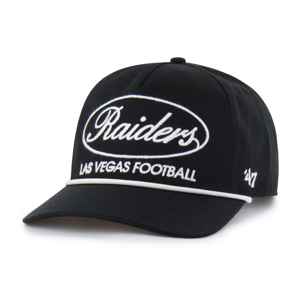 Las Vegas Raiders '47 Foundational Hitch Adjustable Hat Black - 47 brand