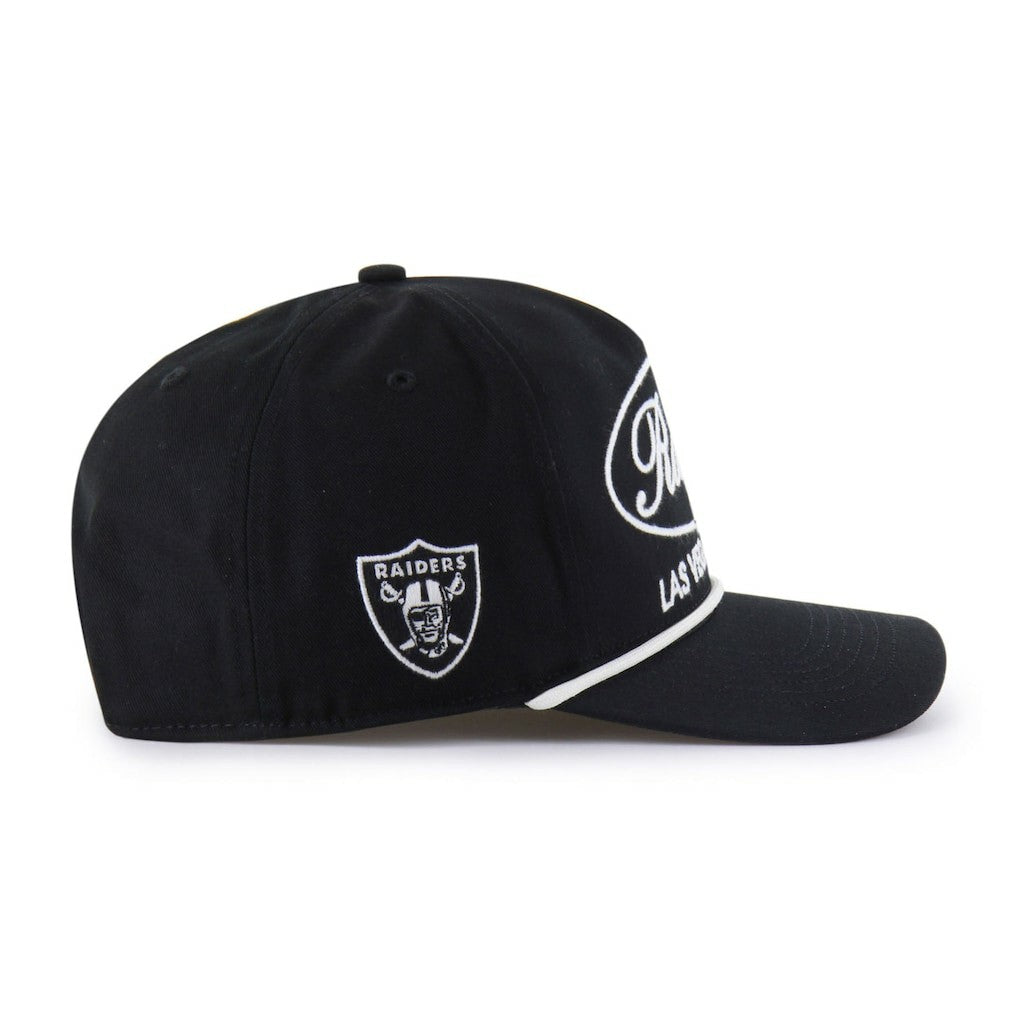 Las Vegas Raiders '47 Foundational Hitch Adjustable Hat Black - 47 brand