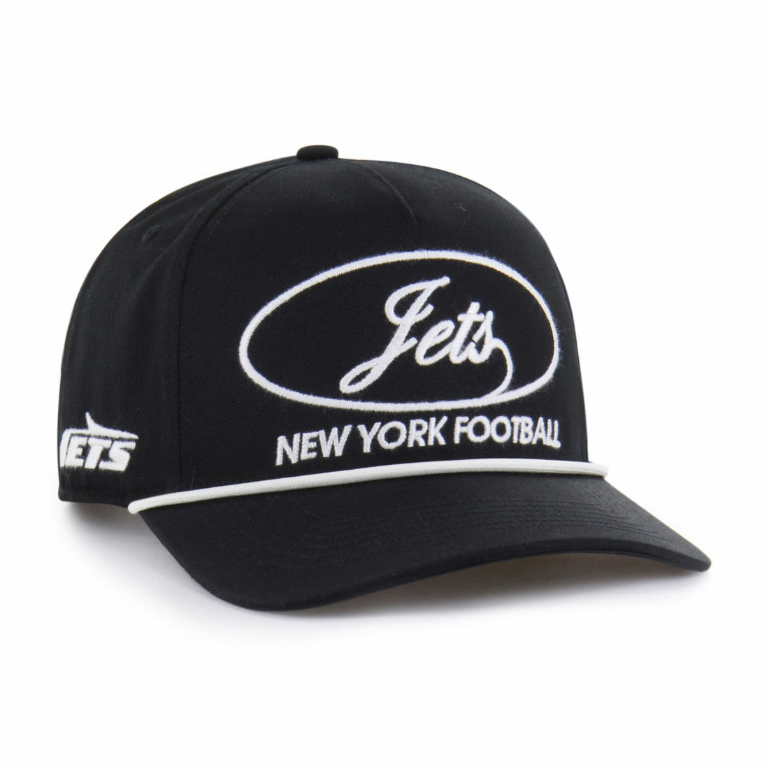 New York Jets '47 Foundational Hitch Adjustable Hat Black - 47 brand