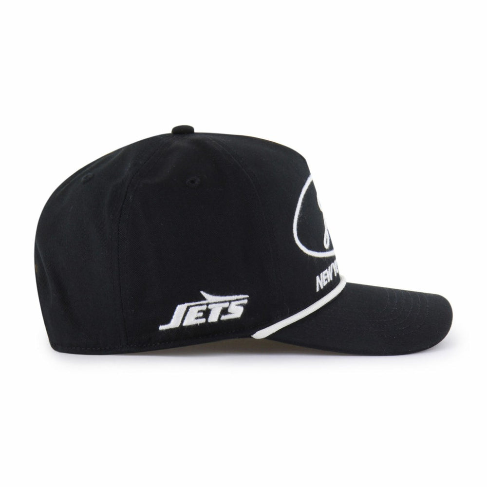 New York Jets '47 Foundational Hitch Adjustable Hat Black - 47 brand
