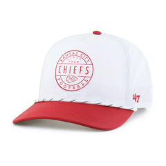 Kansas City Chiefs '47 Suburbia Hitch Two-Tone Adjustable Hat White/Red - 47 brand