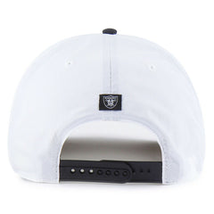 Las Vegas Raiders '47 Suburbia Hitch Two-Tone Adjustable Hat White/Black - 47 brand
