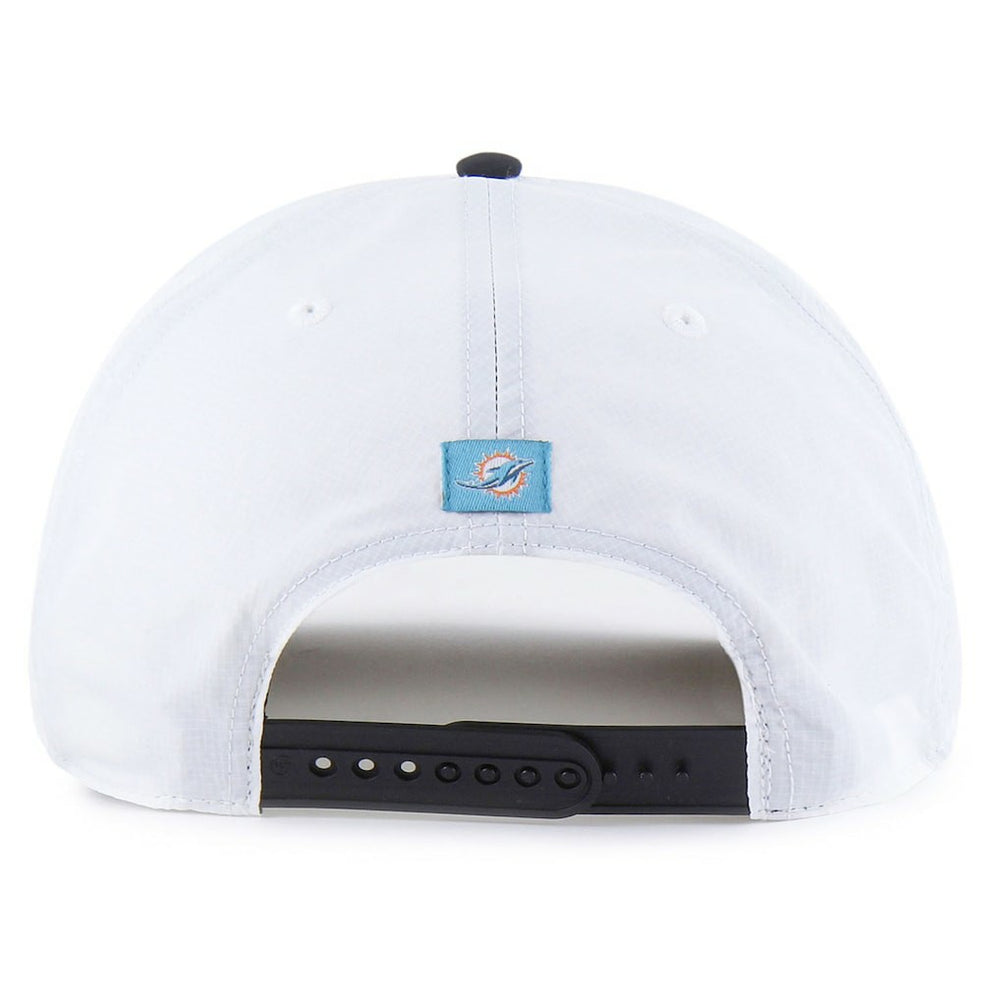 Miami Dolphins '47 Suburbia Hitch Two-Tone Adjustable Hat White/Black - 47 brand