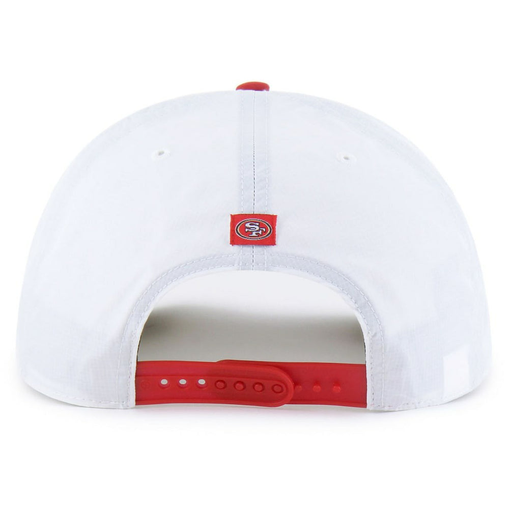 San Francisco 49ers '47 Suburbia Hitch Two-Tone Adjustable Hat White/Scarlet - 47 brand