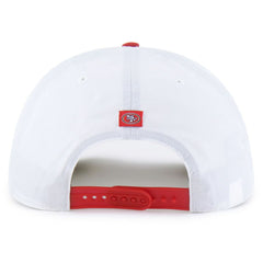 San Francisco 49ers '47 Suburbia Hitch Two-Tone Adjustable Hat White/Scarlet - 47 brand