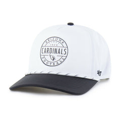 Arizona Cardinals '47 Suburbia Hitch Two-Tone Adjustable Hat White/Black - 47 brand
