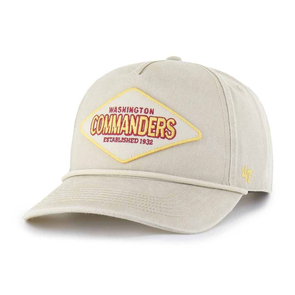 Washington Commanders '47 Cairn Hitch Adjustable Hat Khaki - 47 brand