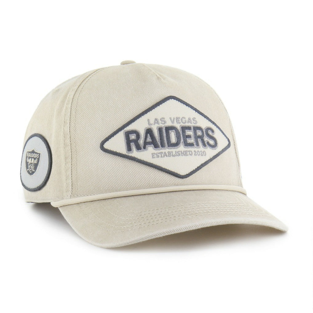 Las Vegas Raiders '47 Cairn Hitch Adjustable Hat Khaki - 47 brand