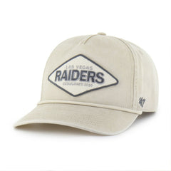 Las Vegas Raiders '47 Cairn Hitch Adjustable Hat Khaki - 47 brand