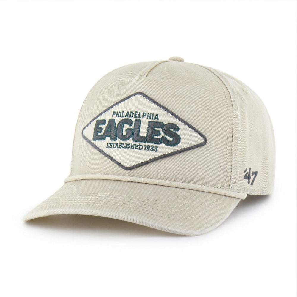 Philadelphia Eagles '47 Cairn Hitch Adjustable Hat Khaki - 47 brand