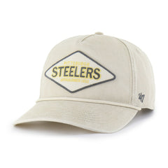 Pittsburgh Steelers '47 Cairn Hitch Adjustable Hat Khaki - 47 brand