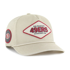San Francisco 49ers '47 Cairn Hitch Adjustable Hat Khaki - 47 brand
