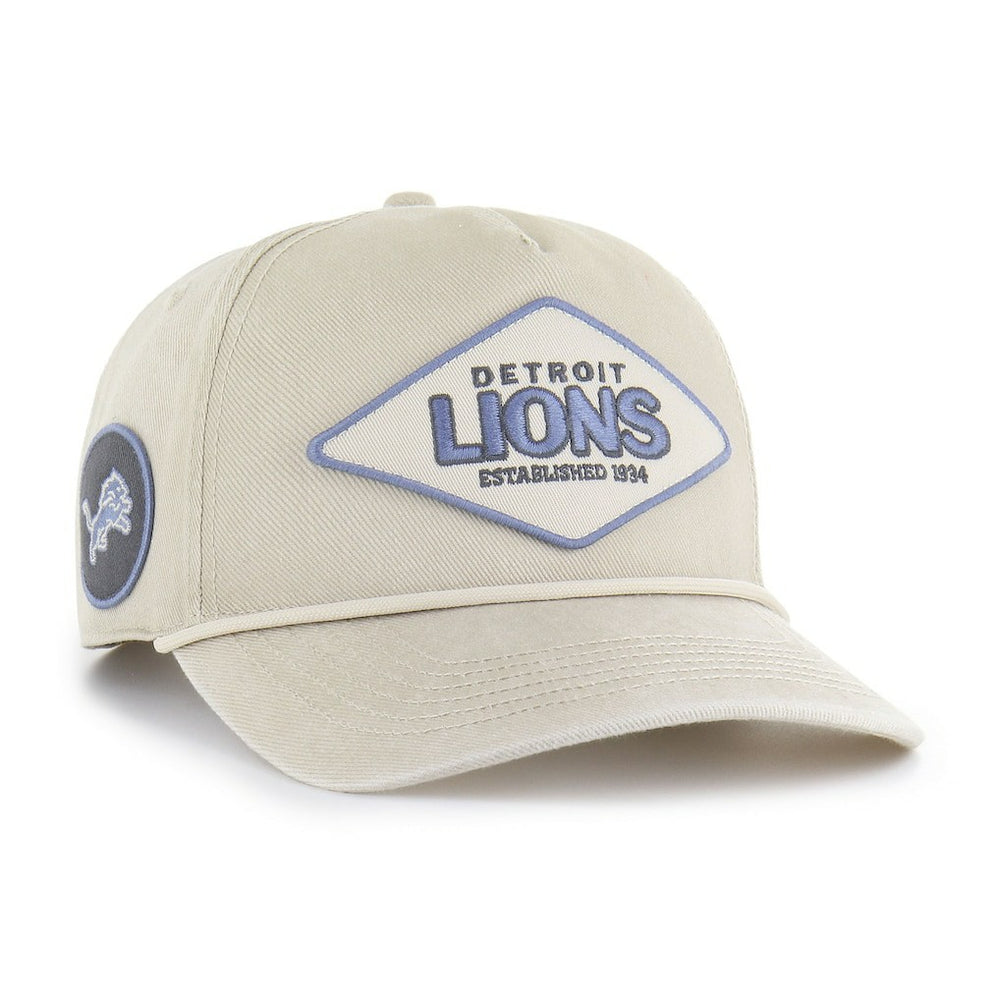 Detroit Lions '47 Cairn Hitch Adjustable Hat Khaki - 47 brand