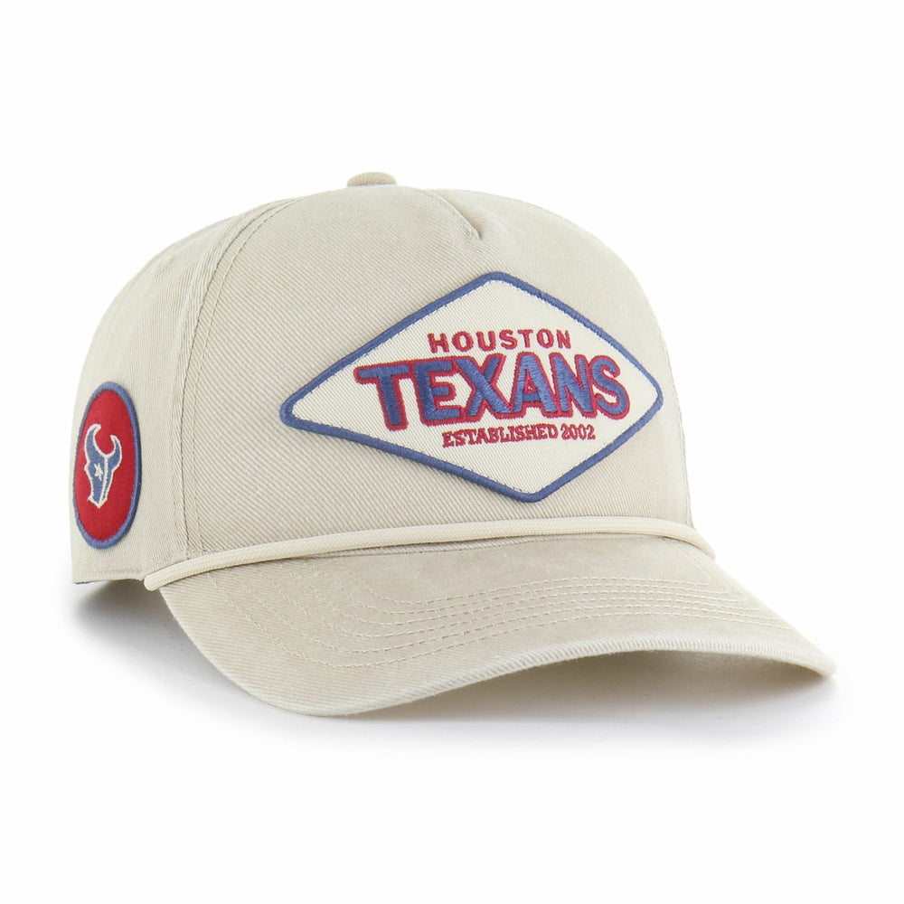 Houston Texans '47 Cairn Hitch Adjustable Hat Khaki - 47 brand