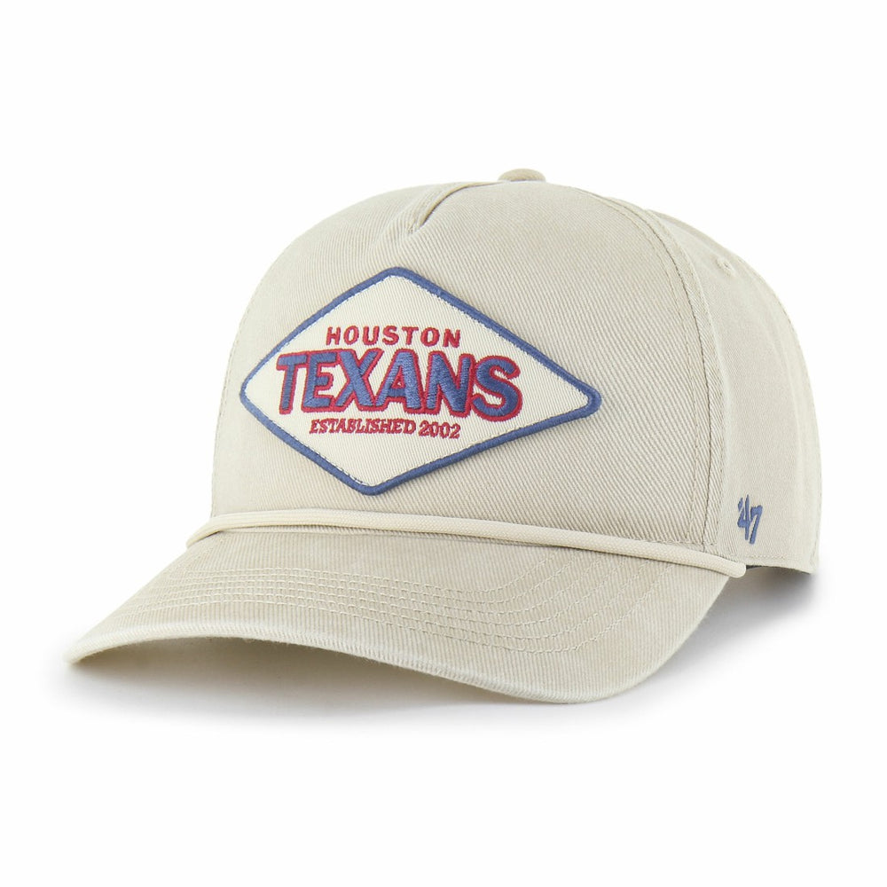 Houston Texans '47 Cairn Hitch Adjustable Hat Khaki - 47 brand