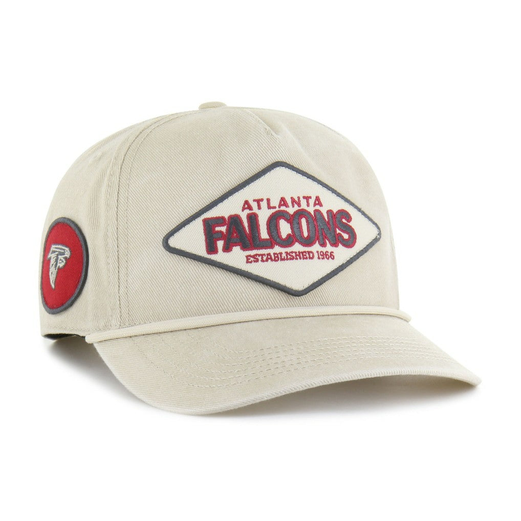 Atlanta Falcons '47 Cairn Hitch Adjustable Hat Khaki - 47 brand