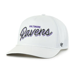 Baltimore Ravens '47 Brrr Fairway Hitch Adjustable Hat White - 47 brand