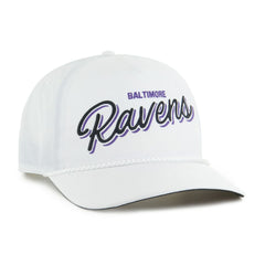 Baltimore Ravens '47 Brrr Fairway Hitch Adjustable Hat White - 47 brand