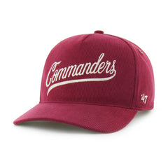 Washington Commanders '47 Golden Age Corduroy Hitch Adjustable Hat Burgundy - 47 brand