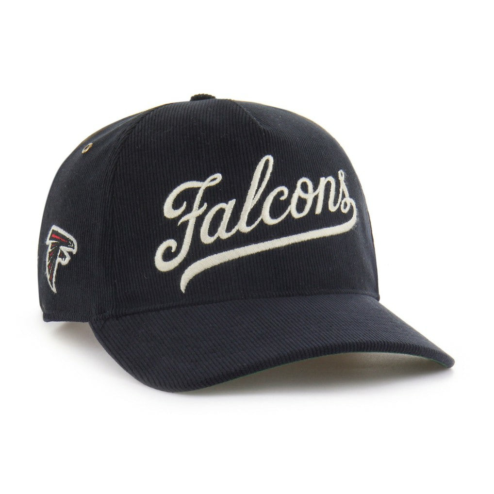 Atlanta Falcons '47 Golden Age Corduroy Hitch Adjustable Hat Black - 47 brand