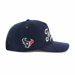 Houston Texans '47 Golden Age Corduroy Hitch Adjustable Hat Navy - 47 brand